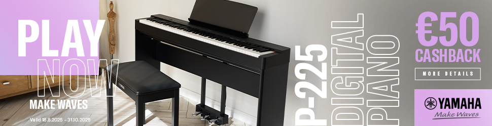 Cashback Yamaha P-225 de 50€
